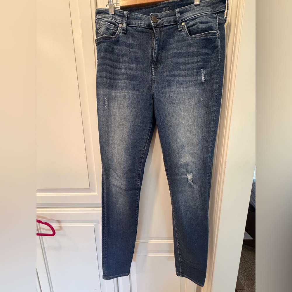 Kut from the Kloth Light Blue Toothpick Skinny Jeans
